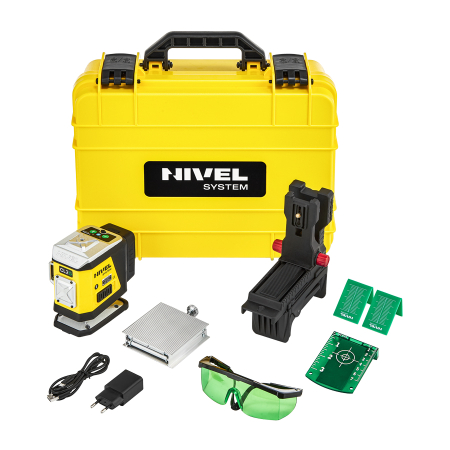 Nivel System CL2B - laser krzyżowy niebieski 2 × 360° Bluetooth